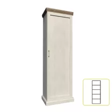 szekrény, északi sosna/vadtölgy, ROYAL S1D