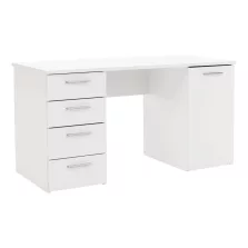 Íróasztal, fehér, EUSTACH