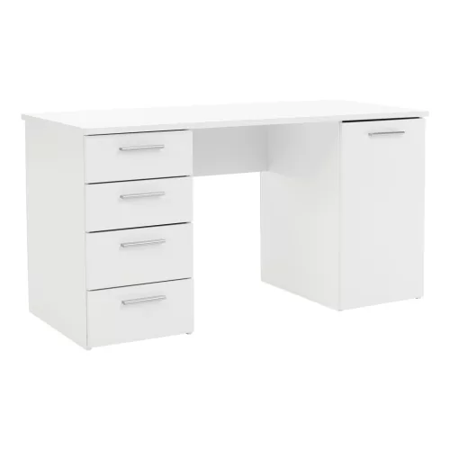 Íróasztal, fehér, EUSTACH