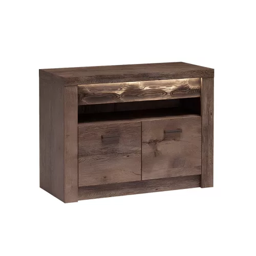 Komód, kőris sötét, INFINITY I-10