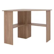 PC asztal, sarok, tölgy sonoma, RONY NEW