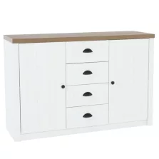 Komód, sosna Andersen/tölgy lefkas, PROVANCE K4S