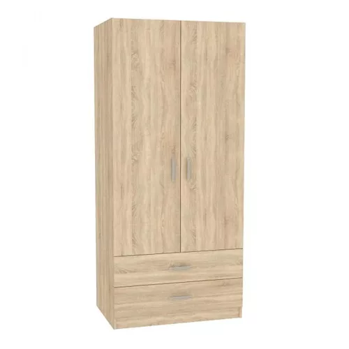 Szekrény, laminált DTD, tölgy sonoma, INVITA TYP 5