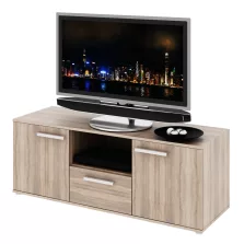 Szekrény/RTV asztal, tölgy sonoma, DUNAJ TYP 10