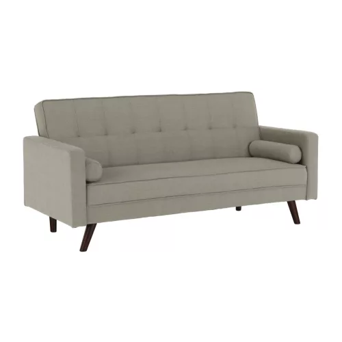 Kinyitható kanapé, szürke-barna TAUPE szövet, OTISA