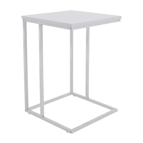 Kisasztal, fehér, KALA