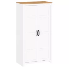   Akasztós szekrény, fehér alba/tölgy craft arany, LANZETTE F