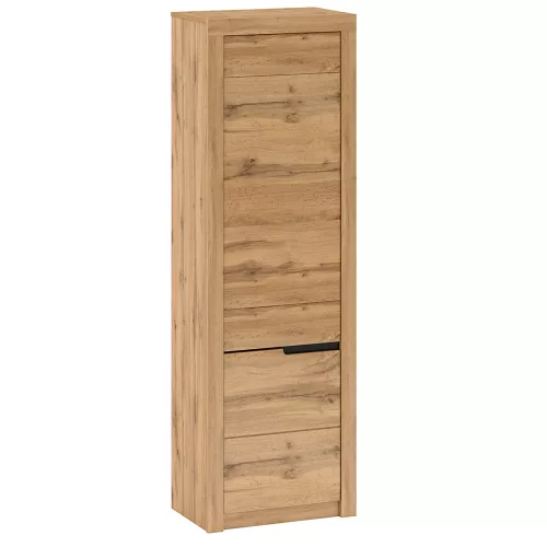 Polcos szekrény V1,  wotan tölgy, balos, TORONTA