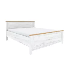   Ágy Z2, 160x200, tölgy craft arany/tölgy craft fehér, SUDBURY