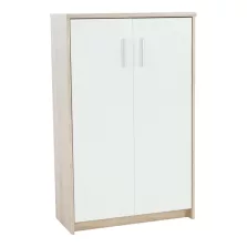 Szekrény, sonoma tölgy/fehér, JOHAN 2 NEW 13