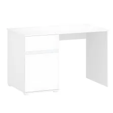 Számítógépasztal 1D1S/120, fehér fényes, LINDY