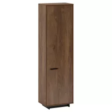 Szekrény, bolzano tölgy/fekete, jobbos, DELIS V2