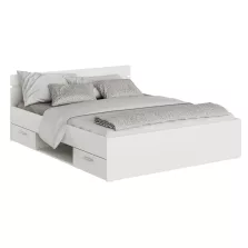 Ágykeret, 160x200, fehér, MICHIGAN NEW