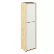 Polcos szekrény, artisan tölgy/fehér, RIOMA TYP 08