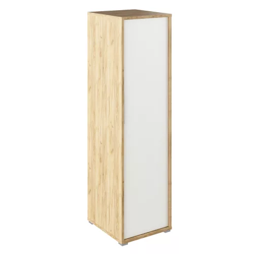 Akasztós szekrény, artisan tölgy/fehér, RIOMA TYP 20