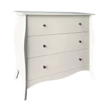 Komód, fehér, ELIANA