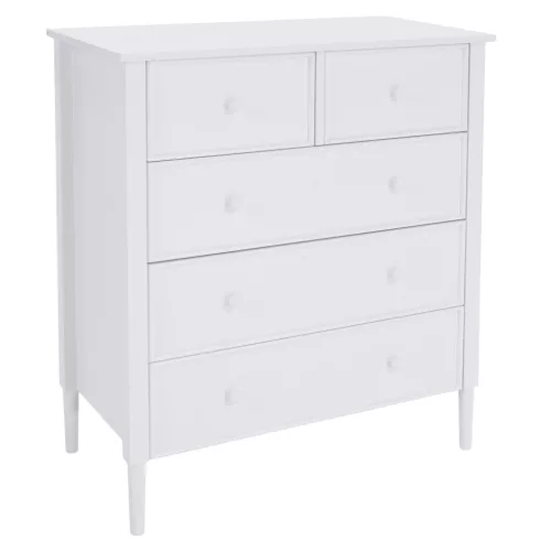 Komód, fehér, TEANA
