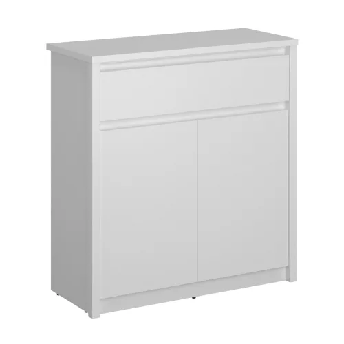 Komód 2D1S, fehér, ERODIN