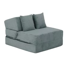 Összecsukható matrac/fotel, 2v1, mentol, PELOS
