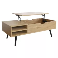 Dohányzóasztal, tölgy, ARALYN