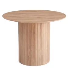 Étkezőasztal, tölgy, átmérő 100 cm, PAOLO