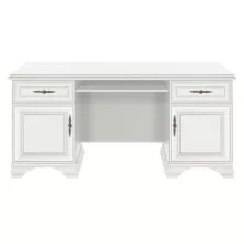 PC-asztal, alpesi fehér, KENTAK BIU2D2S