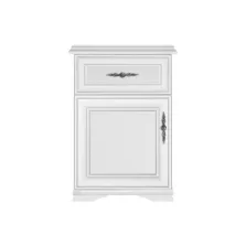 Komód, alpesi fehér, KENTAK KOM1D1SL/P