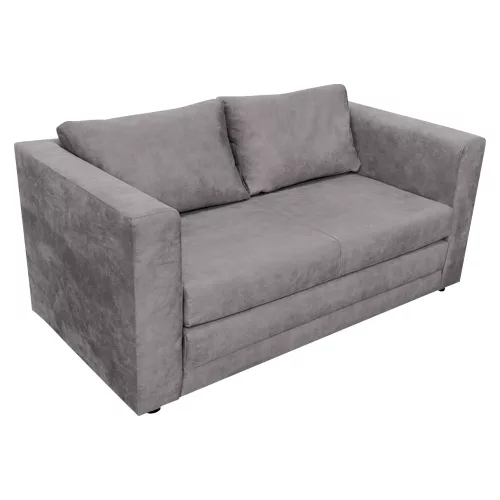 Kihúzható kanapé, szürke, BEJA