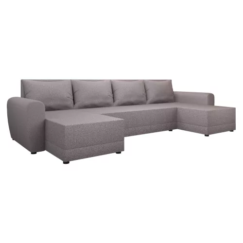 Univerzális ülőgarnitúra, szürkésbézs Taupe, DAKAR NEW U