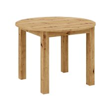   Kihúzható étkezőasztal, artisan tölgy, 103-142x76 cm, HARRY