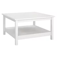 Dohányzóasztal, fehér, PARIS 79667