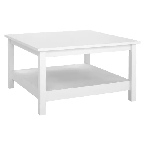 Dohányzóasztal, fehér, PARIS 79667