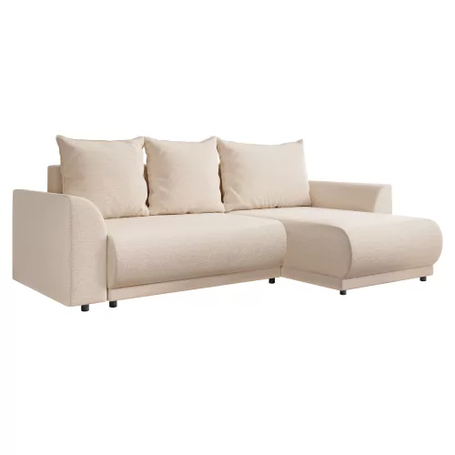 Univerzális ülőgarnitúra, bézs, LIMON ROH