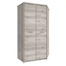 Sarokszekrény 2D, nairobi gesztenye, JESI NEW