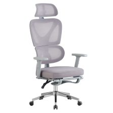 Irodai szék, szürke/króm, DEMOS