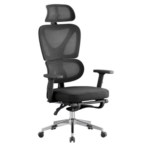 Irodai szék, fekete/króm, DEMOS