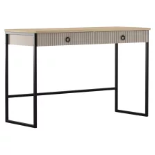   Fésülködőasztal, szürkésbarna Taupe/silverjack tölgy, DOMCA 2S