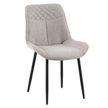 Étkezőszék, bézs/fekete, ALIA