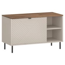 Cipősszekrény, kasmír/castello tölgy, EYCO 1K