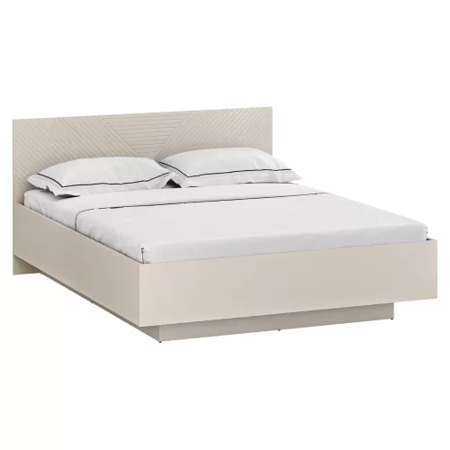 Ágy ráccsal, 160x200, kasmír/castello tölgy, EYCO