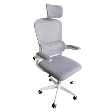 Irodai szék, szürke/fehér, FERIS