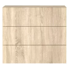 Komód, sonoma tölgy, VERTIO KOM3S