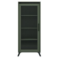 Vitrin, smoke zöld/fekete, LONGY REG1W