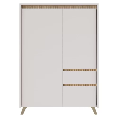 Komód, kasmír/sonoma tölgy, LONGY REG2D1S1K