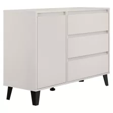 Komód, cashmere, BOGAN NEW 1D3S