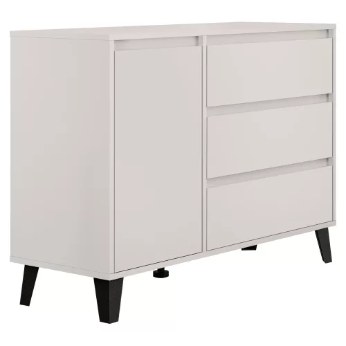 Komód, cashmere, BOGAN NEW 1D3S