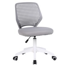 Forgószék, szürke/fehér, SATOZ