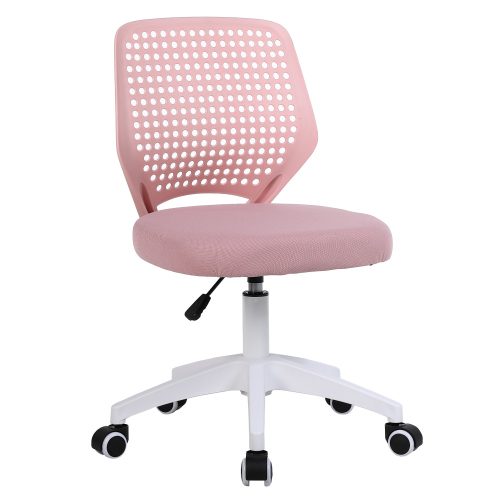 Forgószék, rózsaszín/fehér, SATOZ