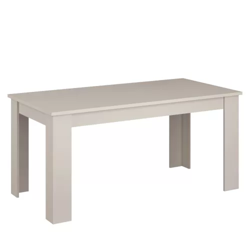 Kihúzható étkezőasztal, kasmír, 160-210x91 cm, KAROS