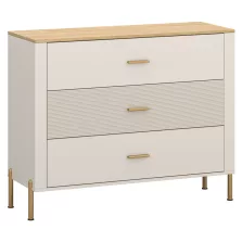 Komód, kasmír/kő tölgy, RUNOL 3S